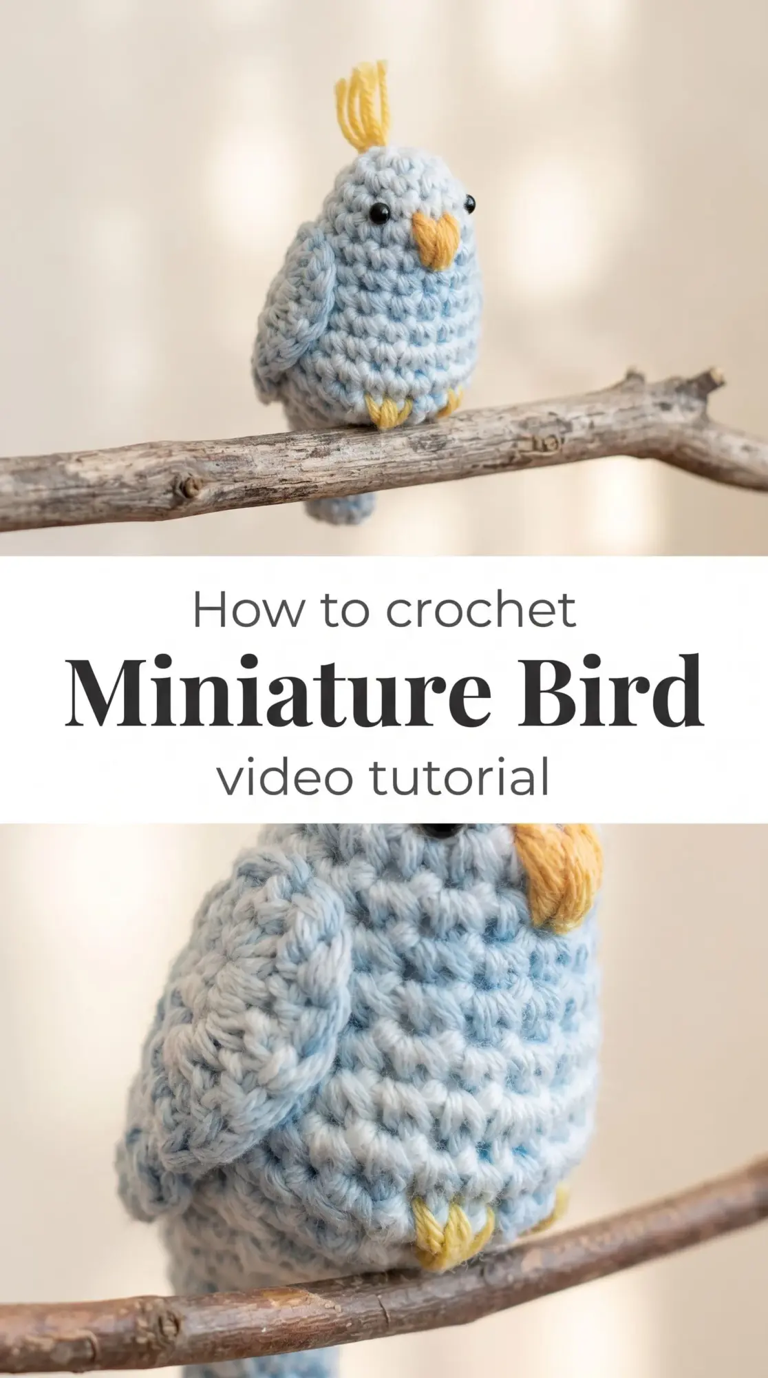 Crochet Amigurumi Birds: A Charming Miniature Collection