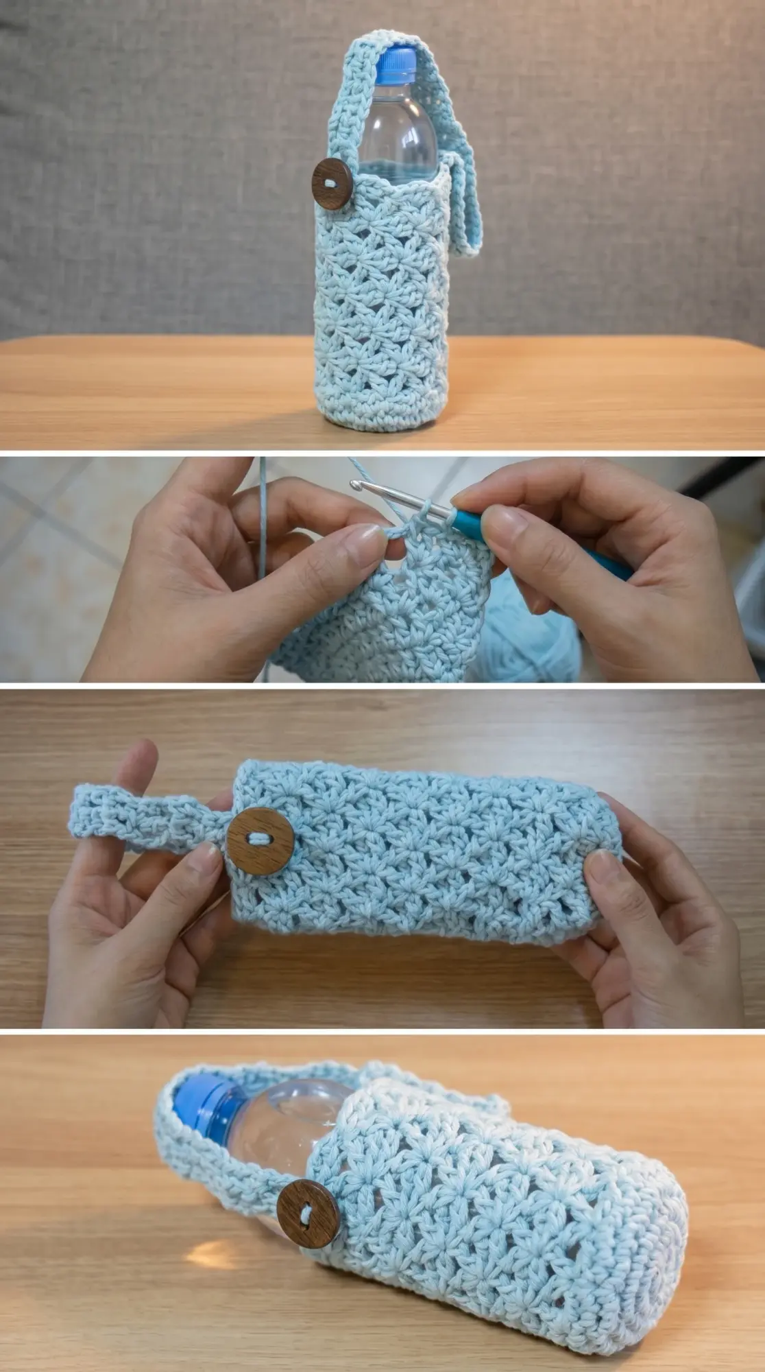 Crochet Bottle Holder: A Practical Everyday Accessory pattern