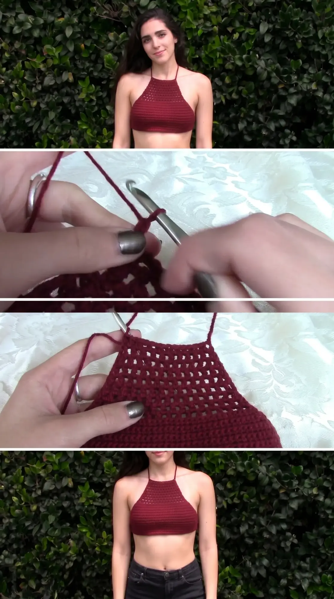 Crochet Budapest Halter Top: A Chic Summer Essential pattern
