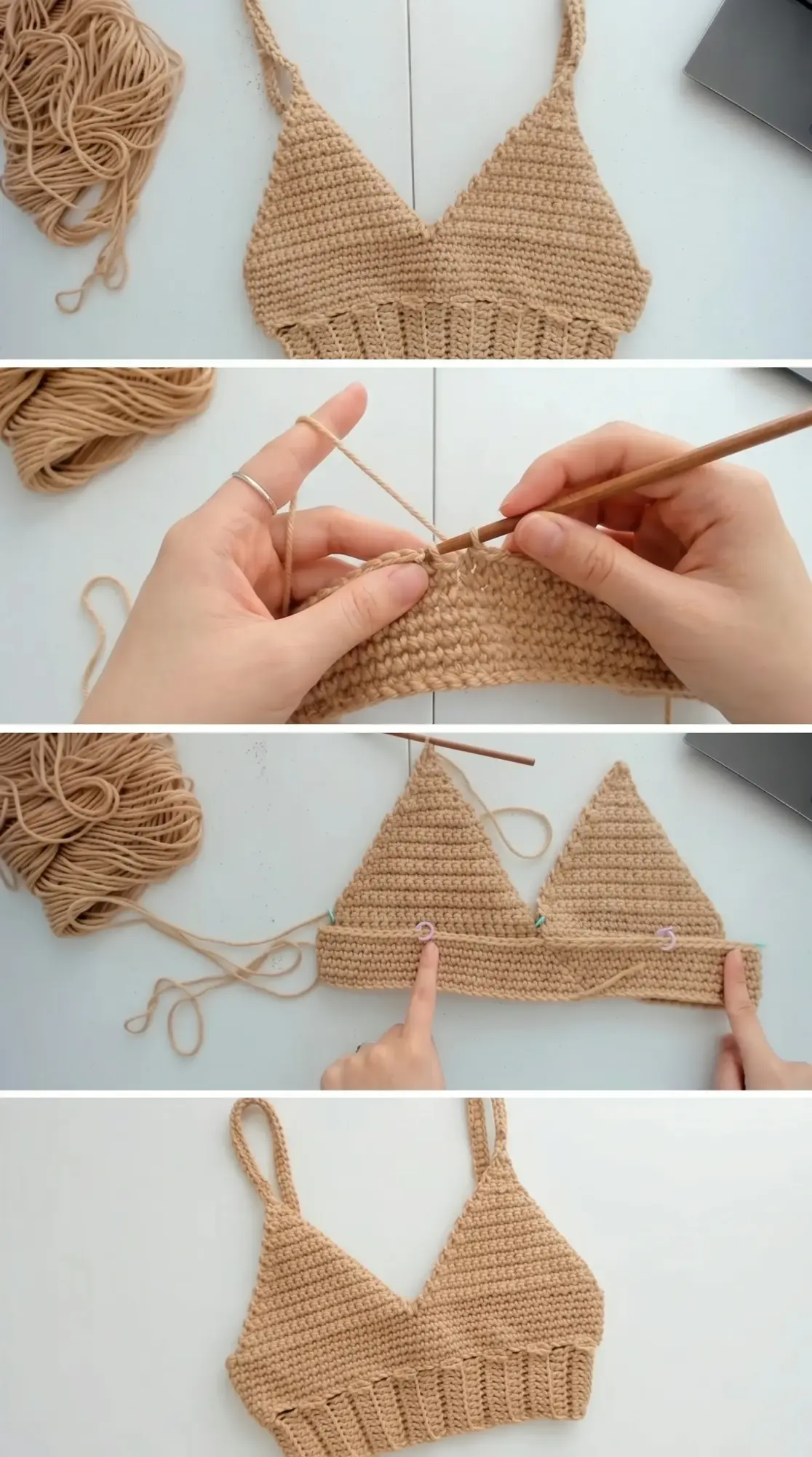 Crochet Classic Bralette: A Timeless Wardrobe Essential pattern