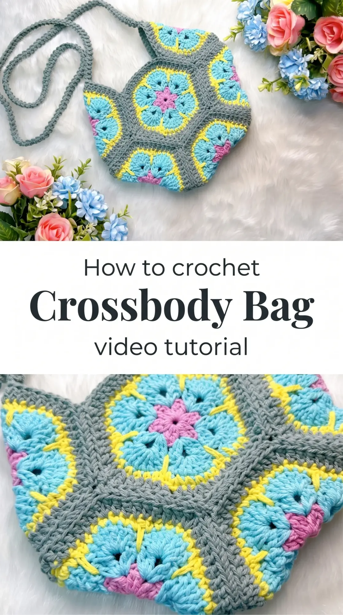 Crochet Crossbody Bag: A Charming Everyday Companion