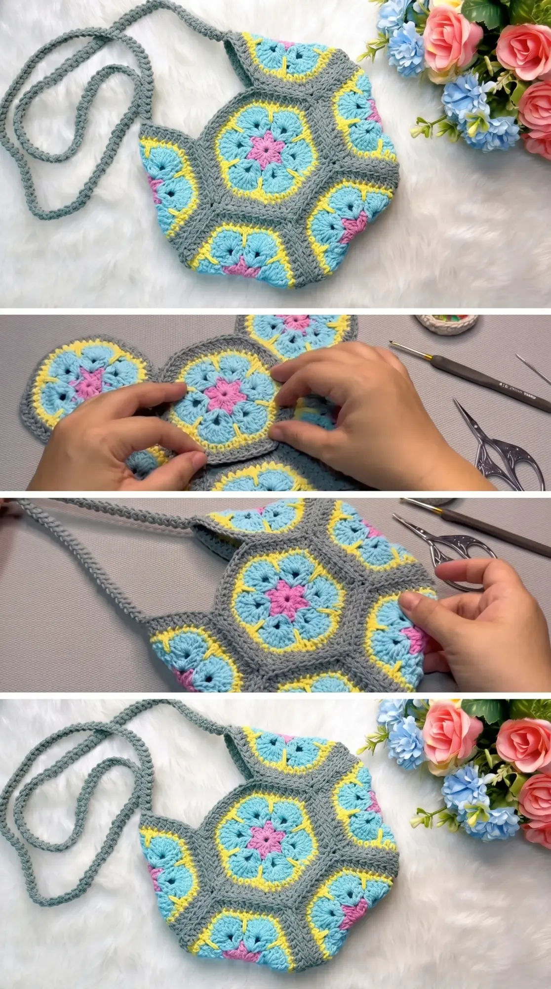 Crochet Crossbody Bag: A Charming Everyday Companion pattern