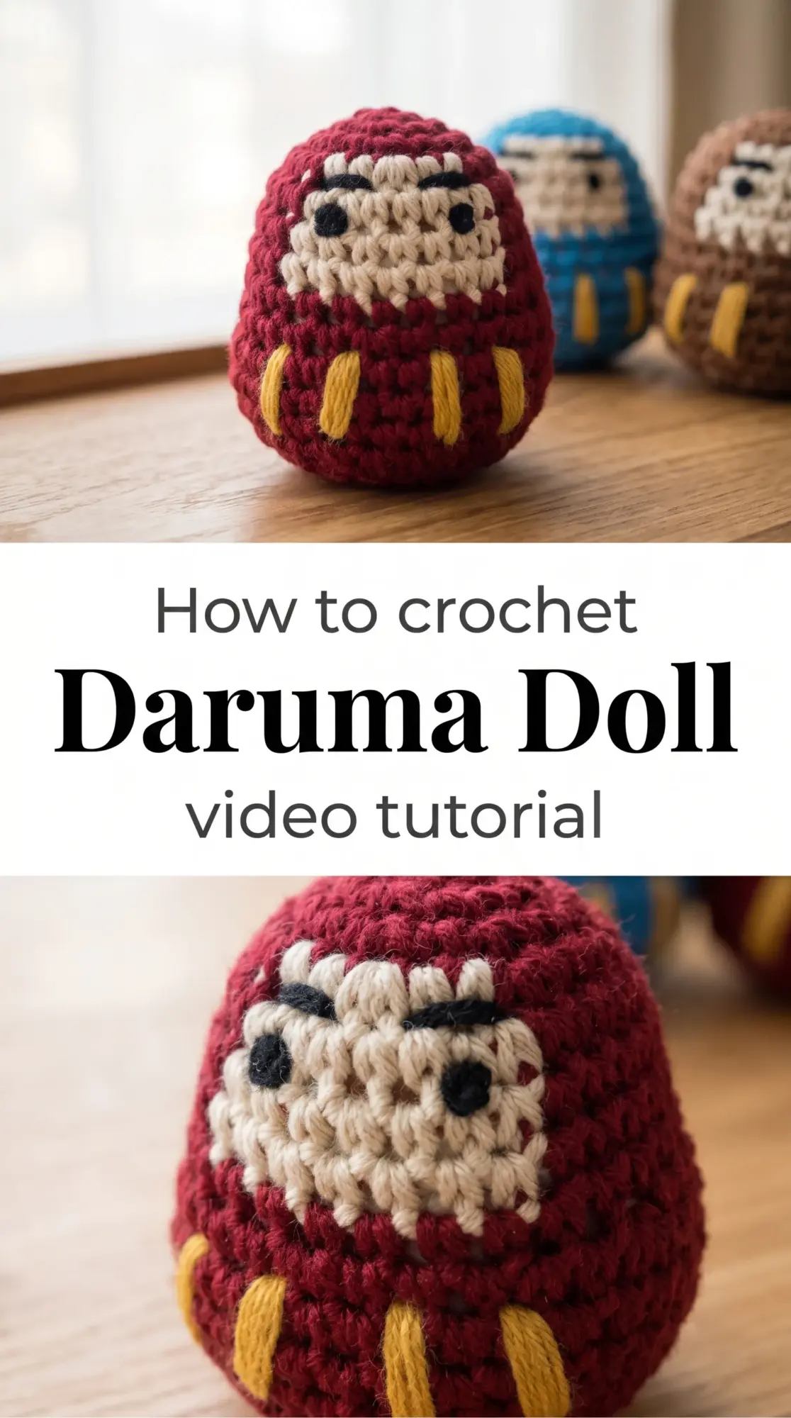 Crochet Daruma Doll: A Traditional Japanese Treasure
