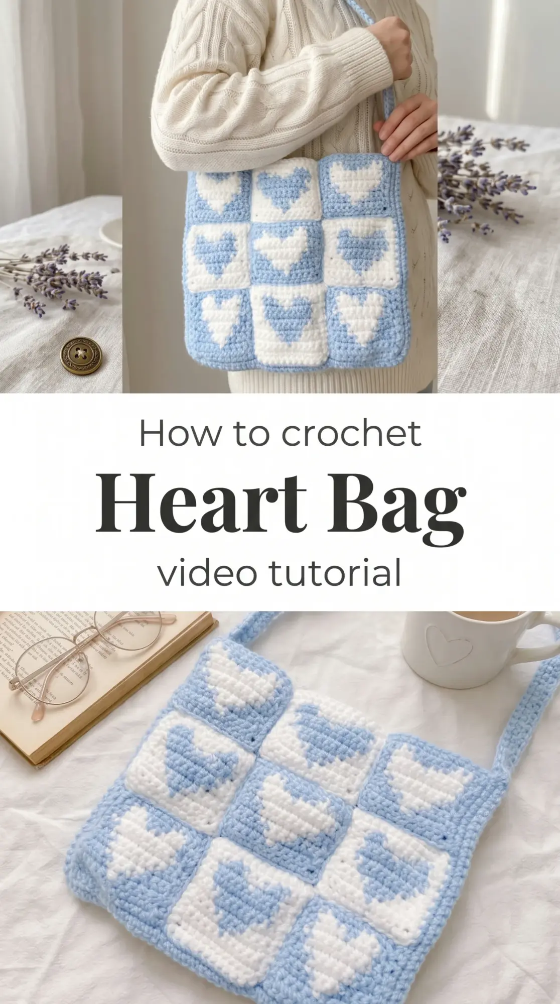 Crochet Heart Bag: A Sweet and Charming Accessory