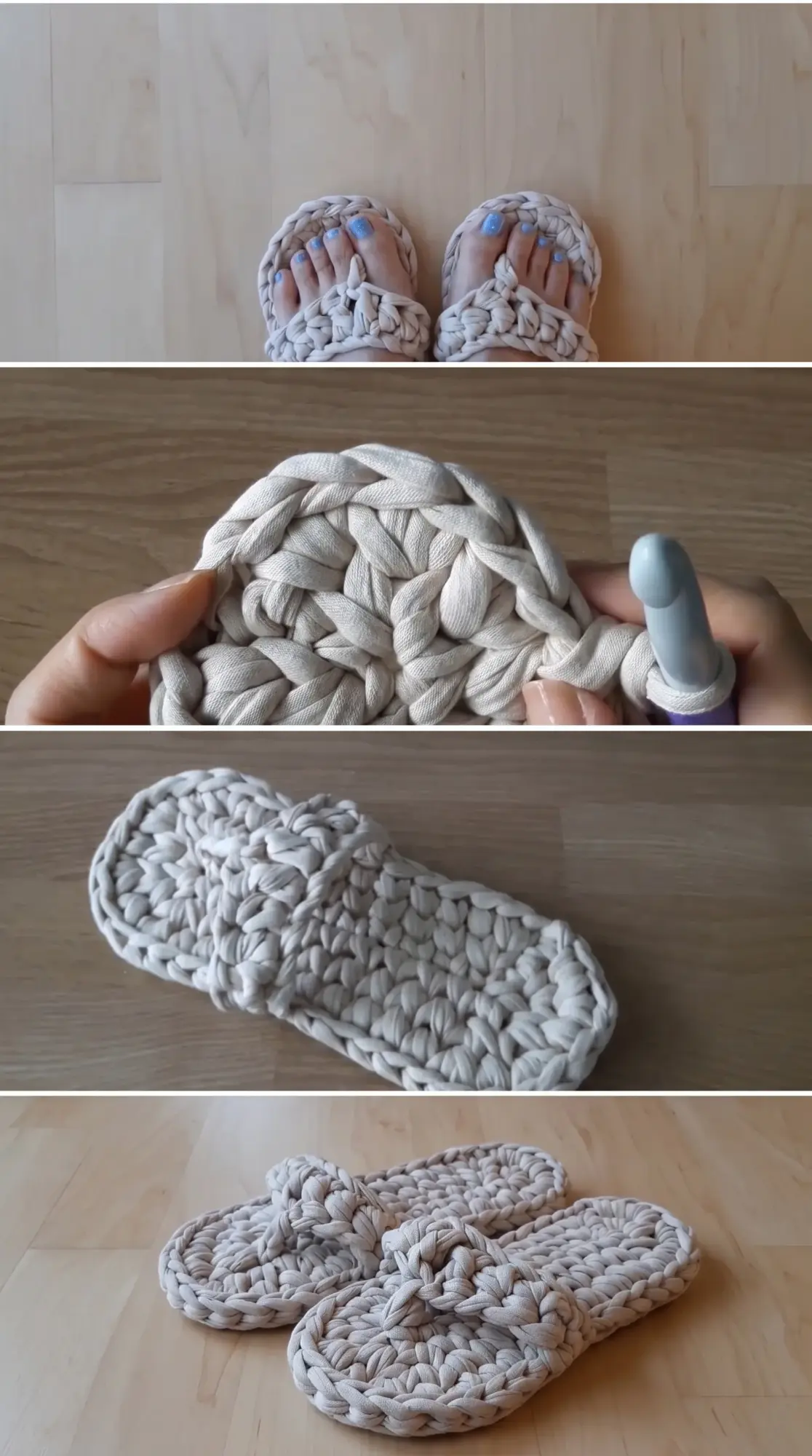 Crochet Japanese Zori Slippers: A Refined Cultural Classic pattern