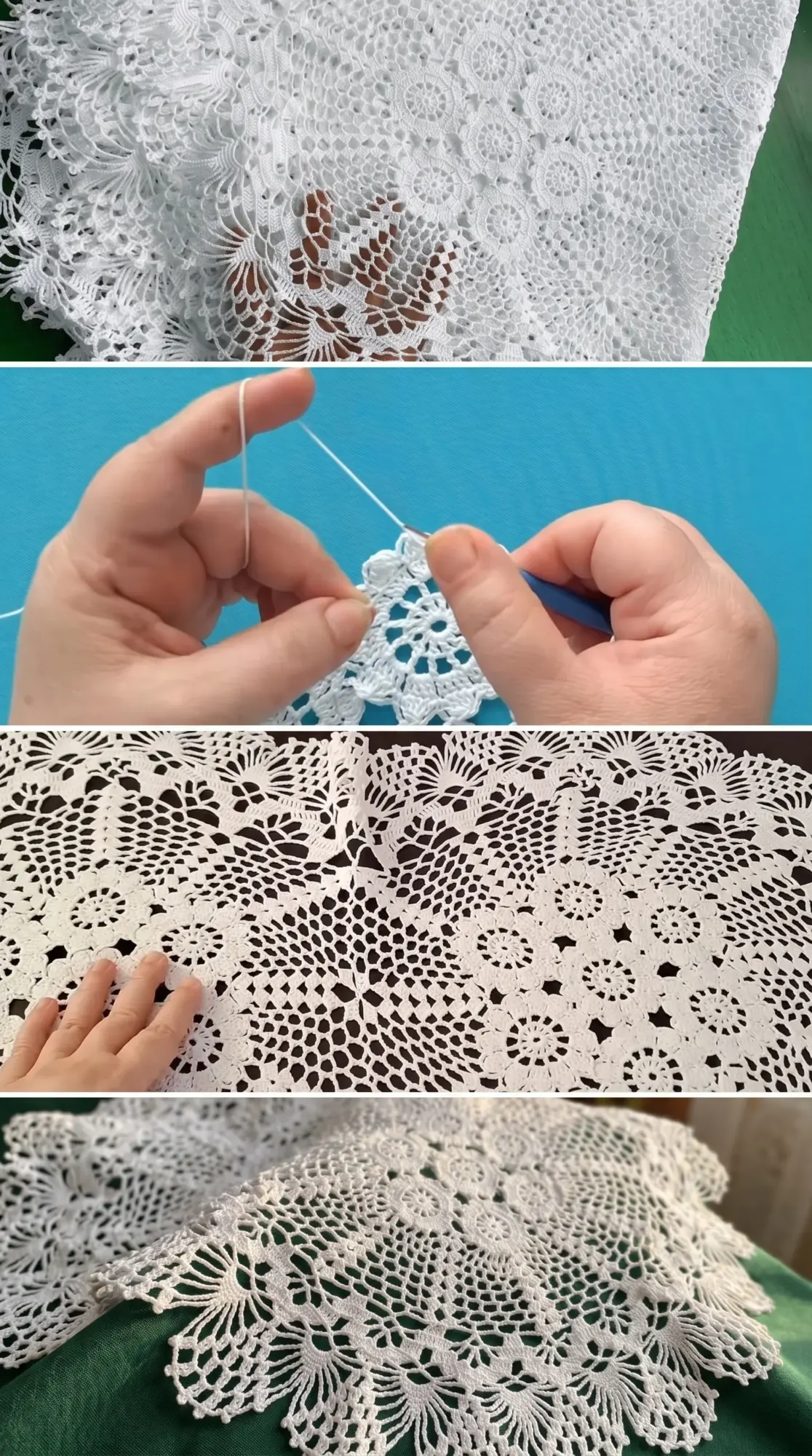 Crochet Lace Doily: A Delicate Timeless Accent pattern
