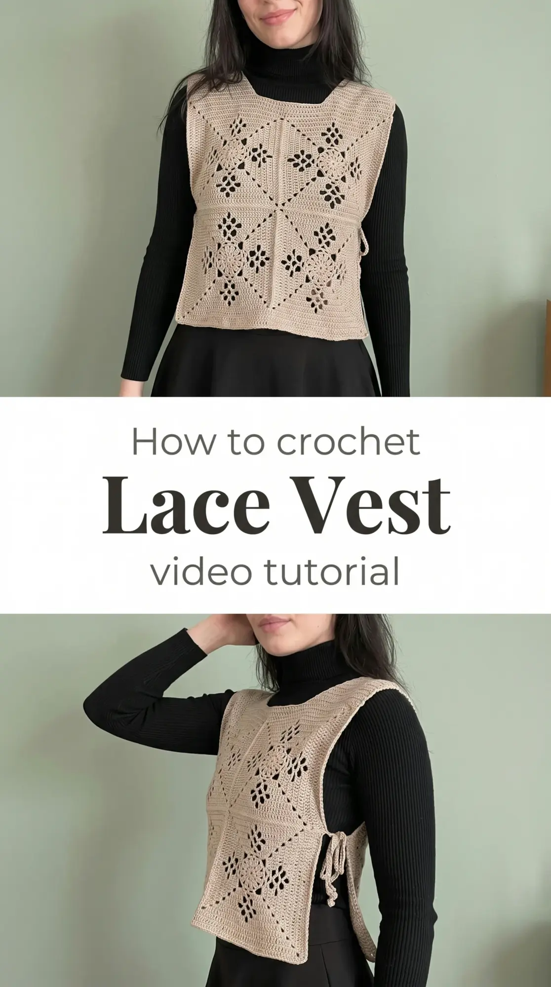 Crochet Lace Vest: A Timeless Layering Piece