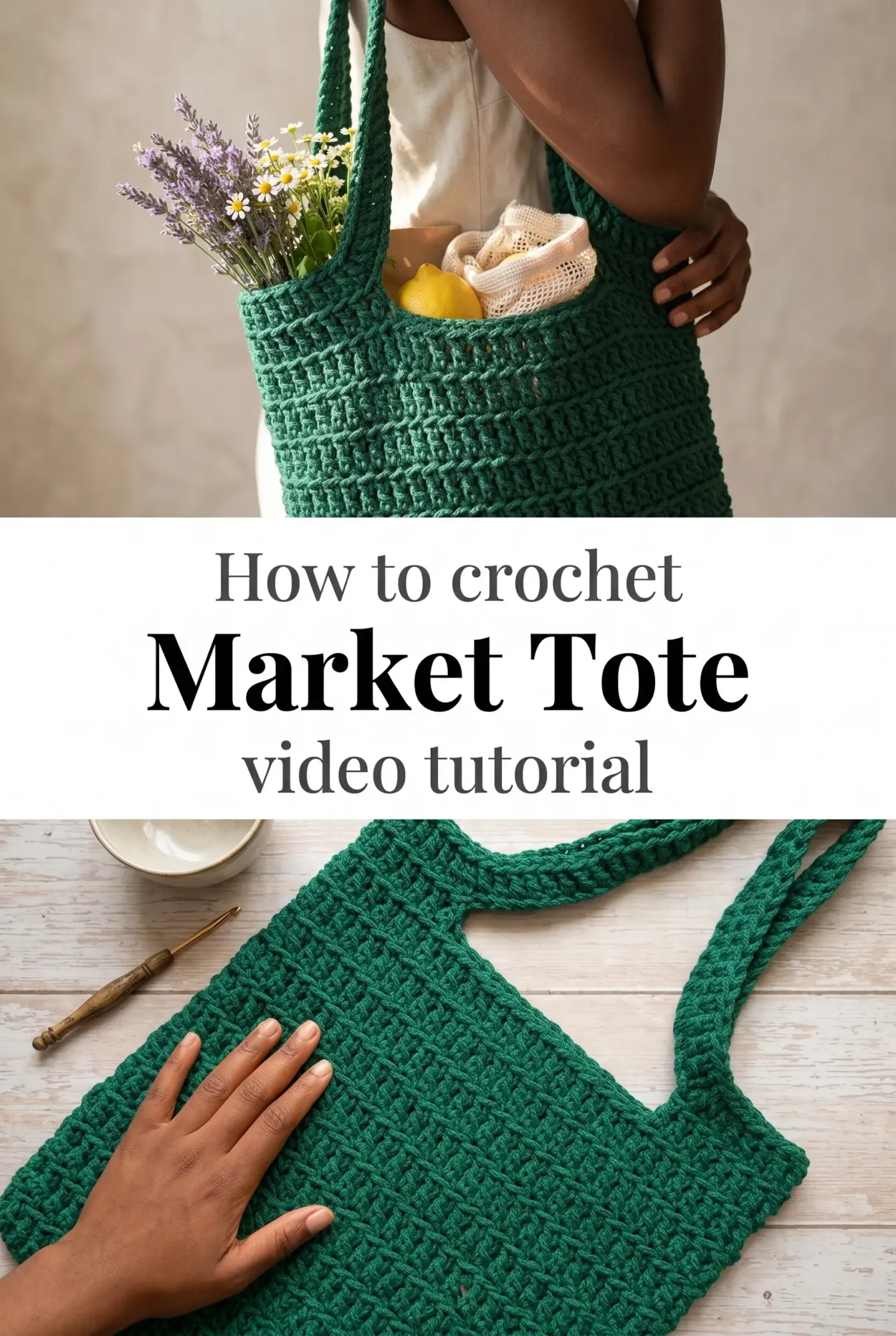 Crochet Market Tote: A Practical Everyday Essential