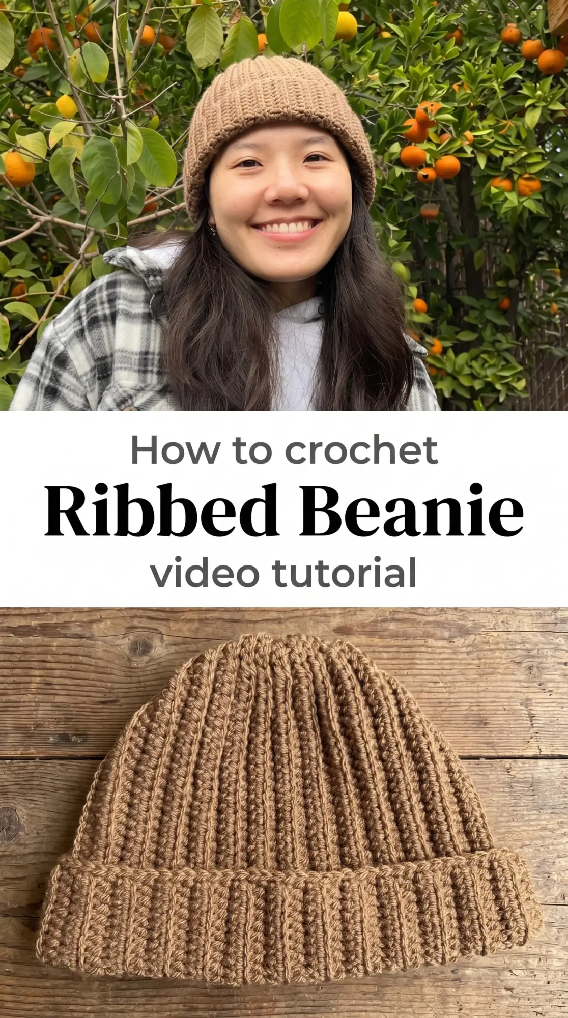 Crochet Ribbed Beanie: A Timeless Winter Essential