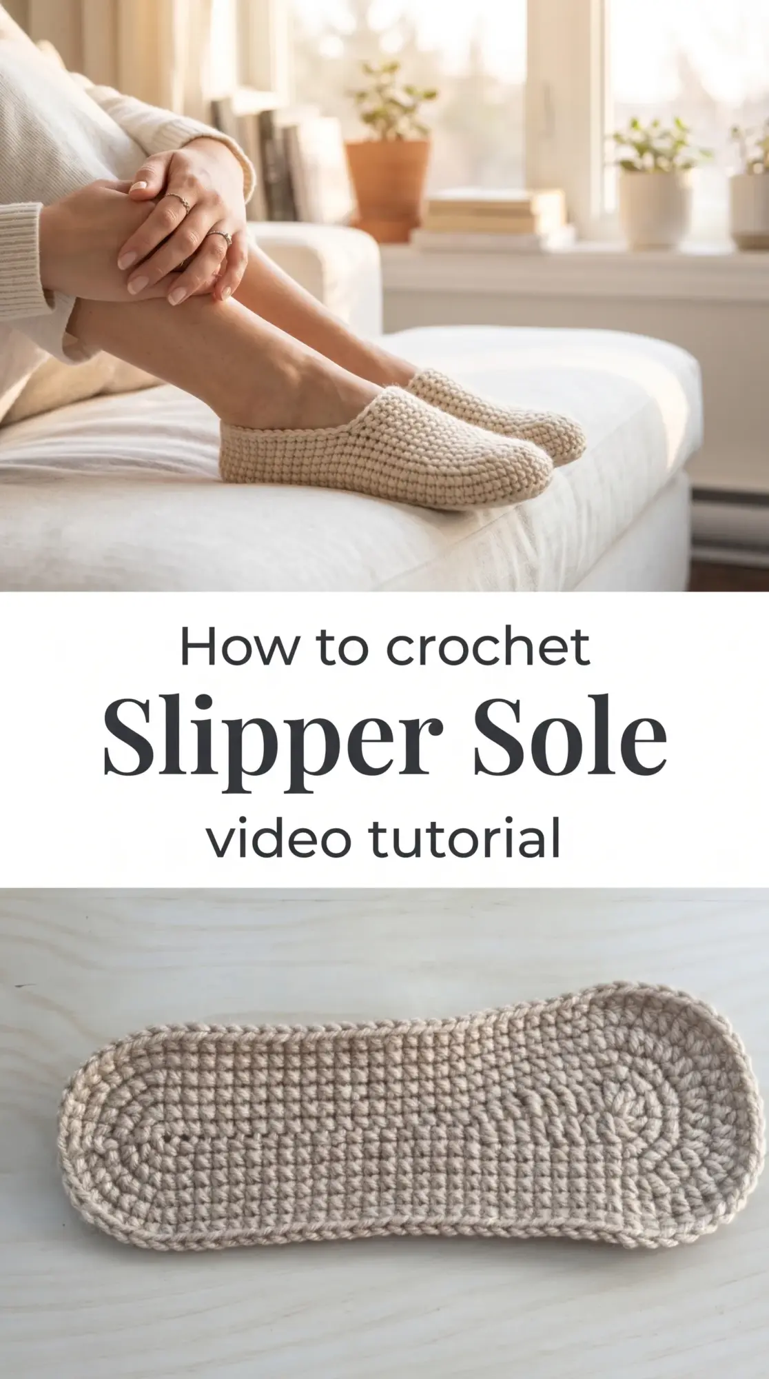 Crochet Slipper Sole: A Comfortable Foundation Essential