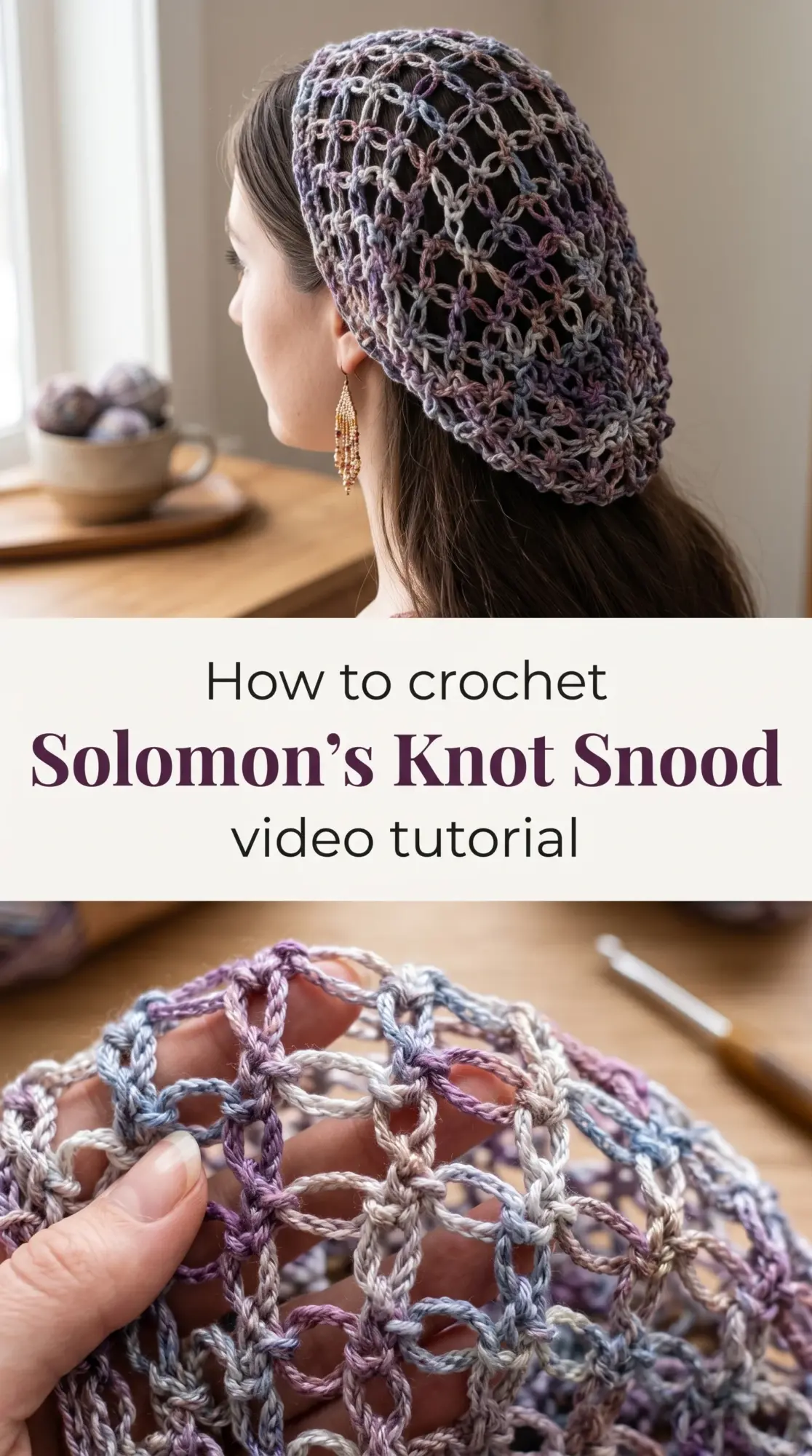 Crochet Solomon's Knot Stitch: A Delicate Lacy Essential