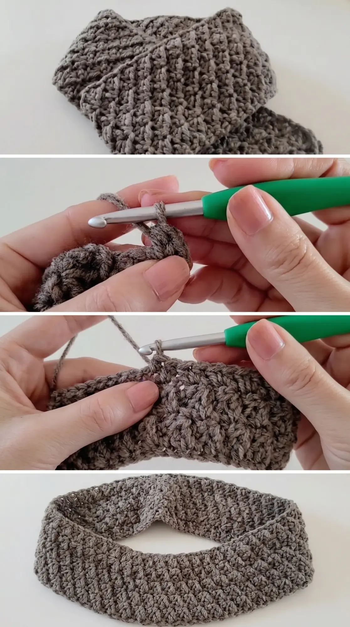 Crochet Textured Scarf: A Beautiful Winter Essential pattern