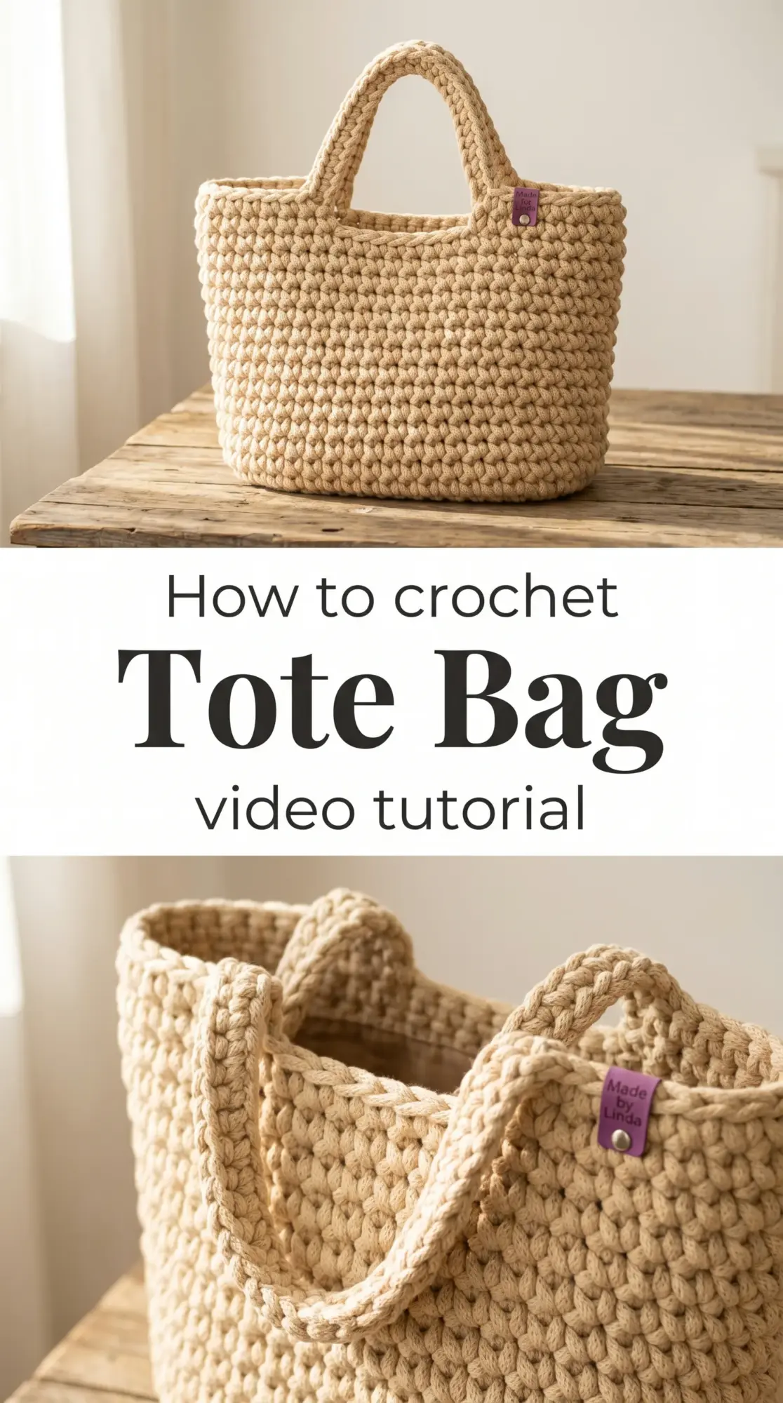 Crochet Tote Bag: A Practical Everyday Essential