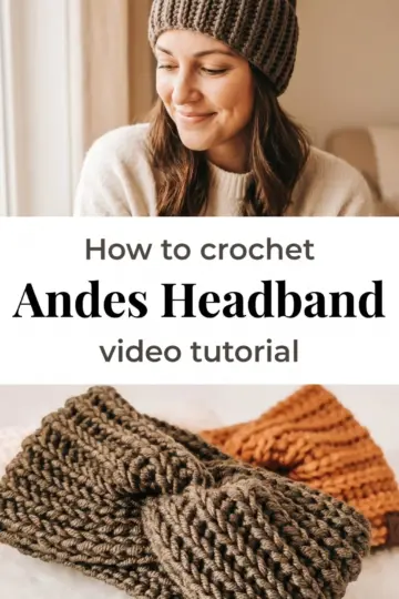 Crochet Andes Headband