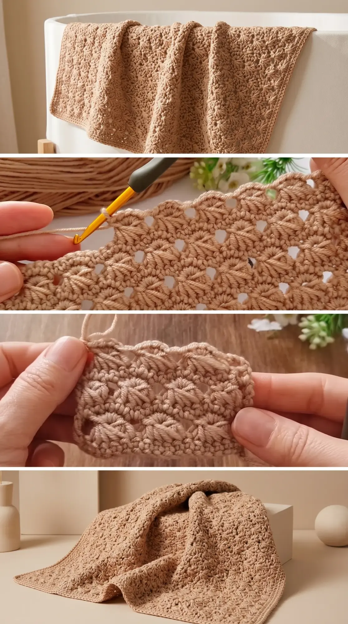 Crochet Baby Blanket: A Timeless Handmade Treasure pattern