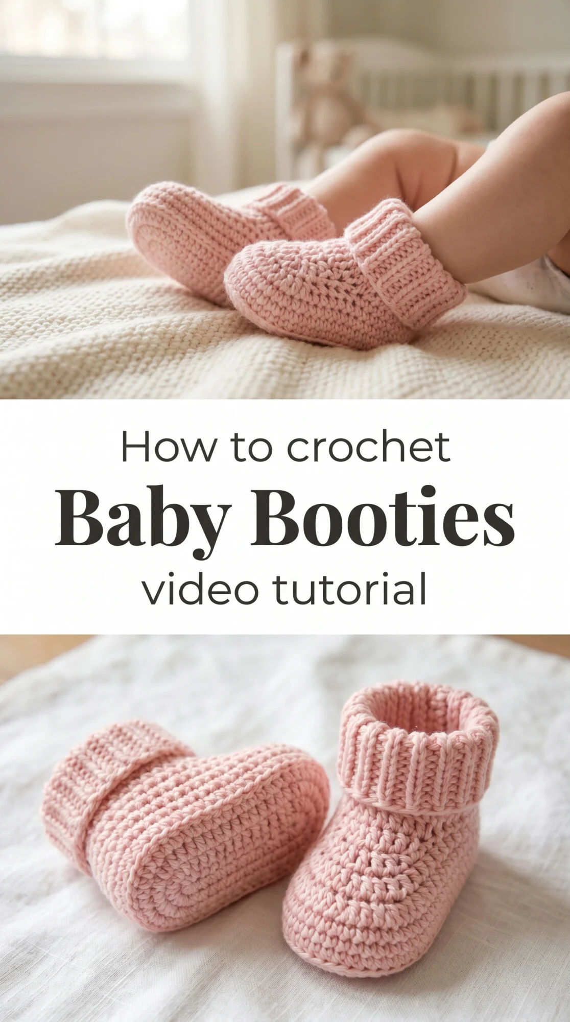 Crochet Baby Booties: A Gentle First Essential
