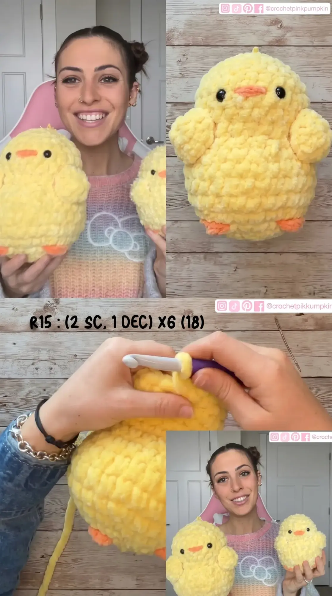 Crochet Chubby Chick: A Cheerful Easter Companion pattern