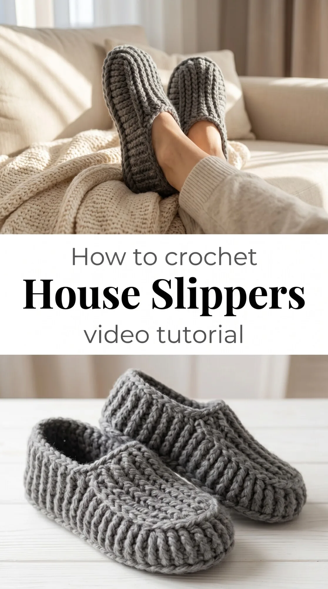 Crochet House Slippers: A Comfortable Everyday Essential