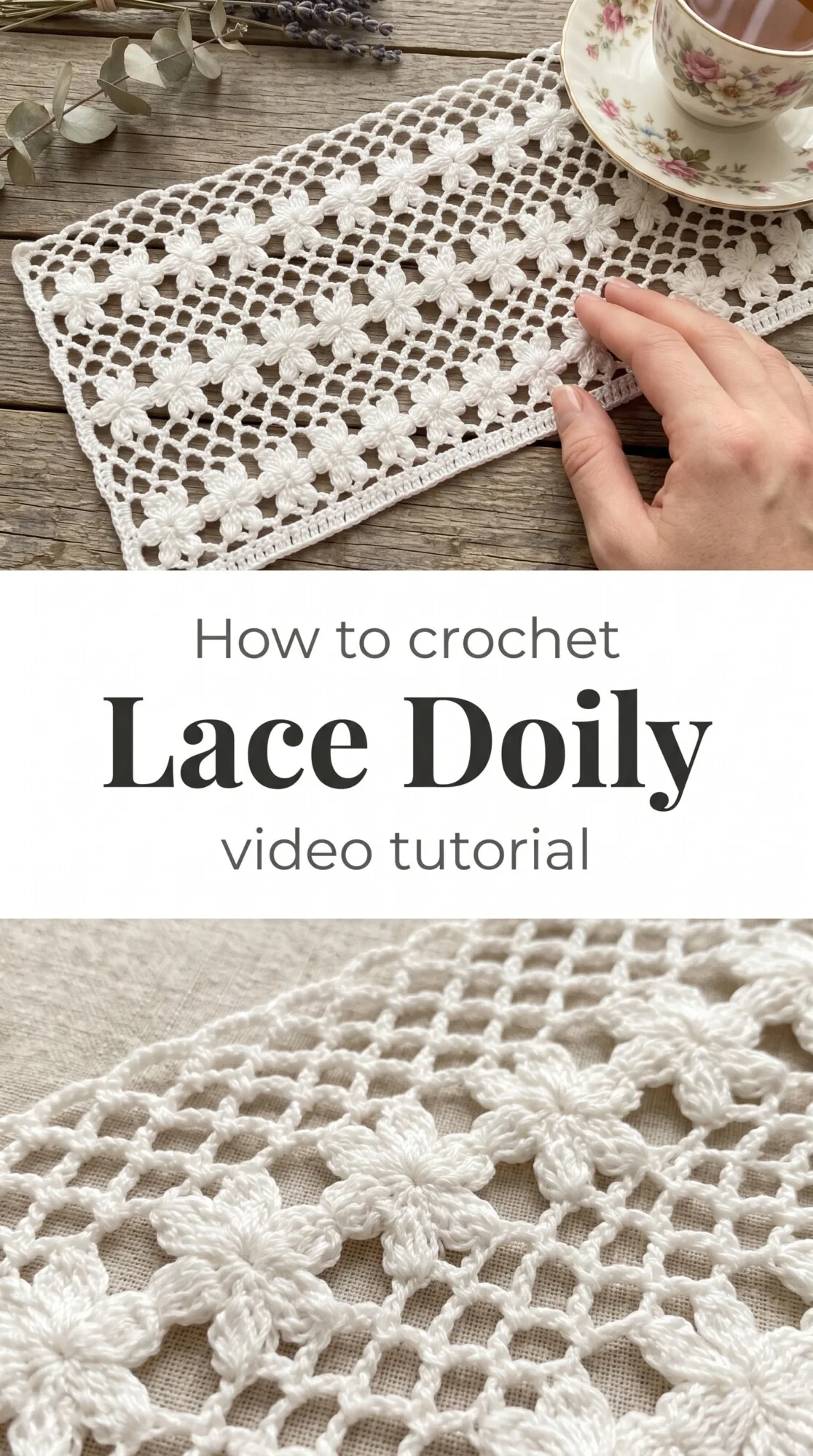 Crochet Lace Doily: An Intricate Vintage Treasure