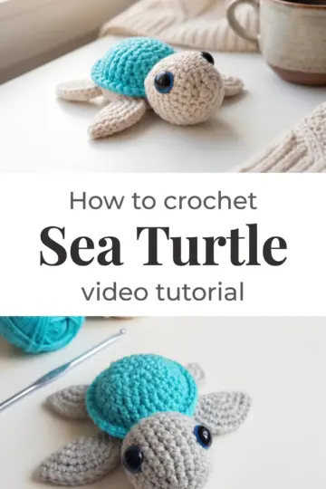 Crochet Sea Turtle Amigurumi