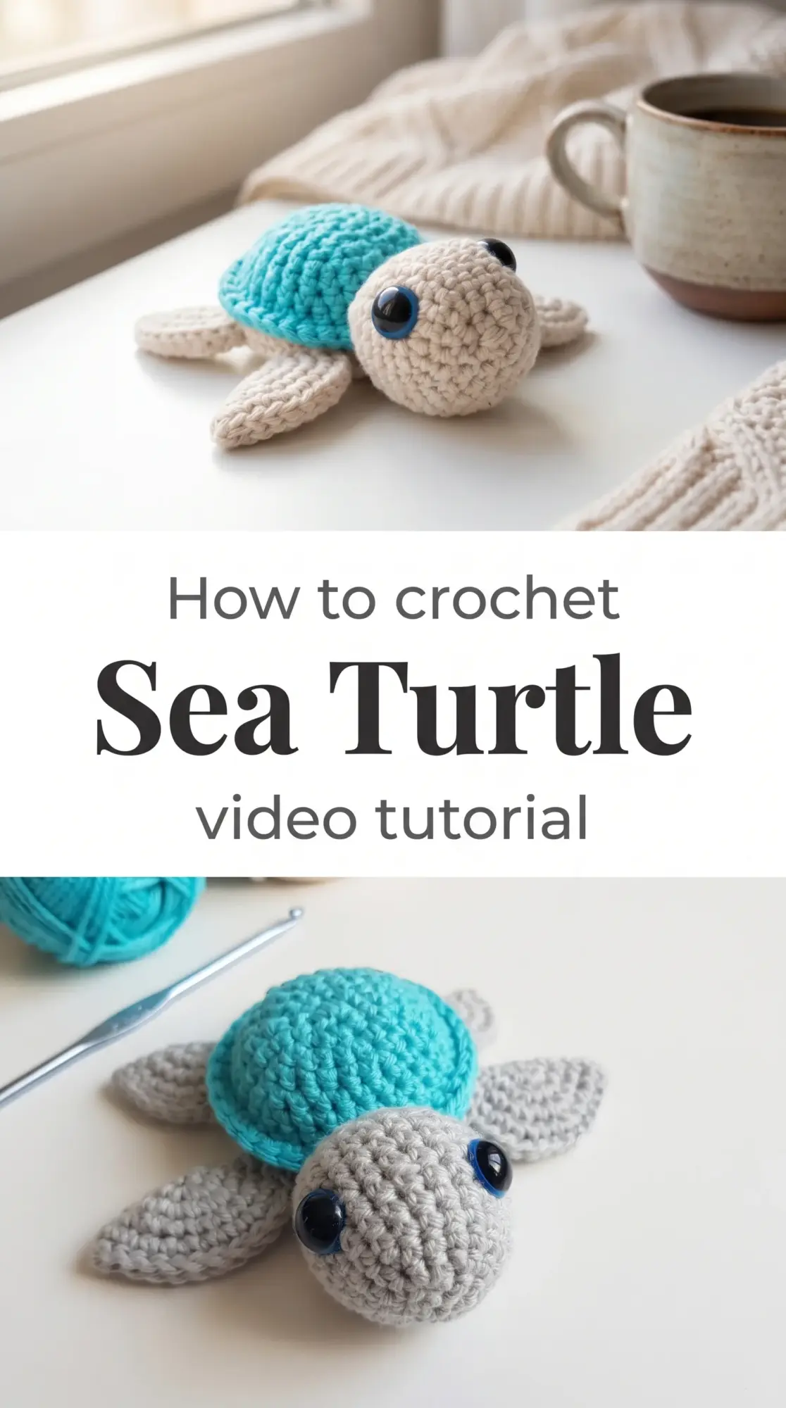 Crochet Sea Turtle: A Charming Amigurumi Companion