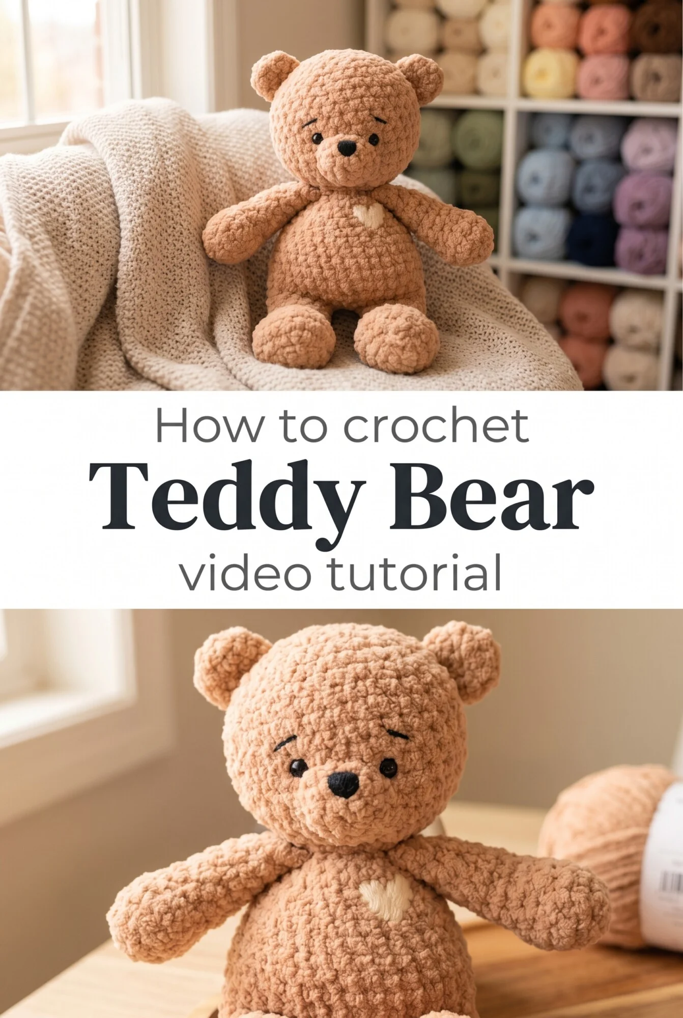 Crochet Teddy Bear: A Timeless Handmade Treasure