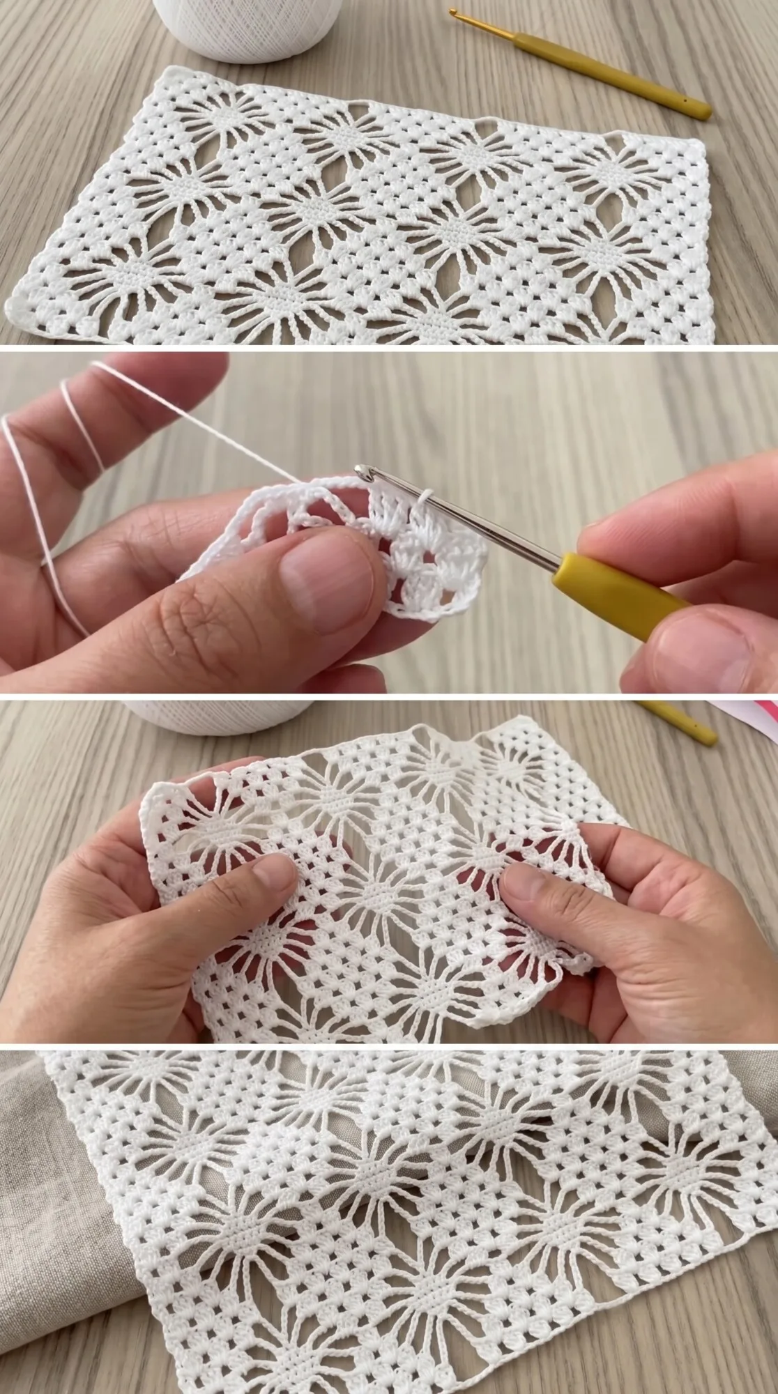 Crochet Tile Shawl: A Dazzling Versatile Masterpiece pattern