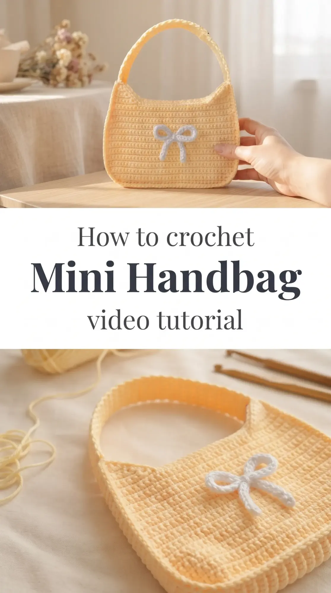 Crochet Mini Handbag: A Sweet and Charming Accessory